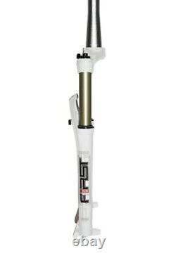 RST First 30 26 MTB Tapered Air Fork 100mm Travel Remote Lockout White