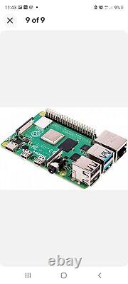 Raspberry Pi-4 4-gb starter kit hdmi psu brand new UK stock 64 gb sd card new
