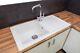 Reginox Rl304cw Ceramic Single Bowl Kitchen Sink Traditional White Reversible