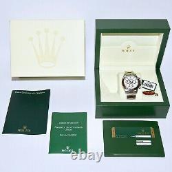 Rolex Daytona 116520 Box and Papers Brand New Unworn Fully Stickered White Dial