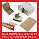 Royal Mail Pip Large Letter Cardboard Postal Boxes White/brown Dl C4 C5 C6 C7