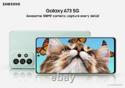 Samsung Galaxy A73 128gb & 256gb 5g Unlocked Brand New Dual Sim