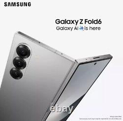 Samsung Galaxy Z Fold 6 512GB Silver phone -BRAND NEW, SEALED BOX