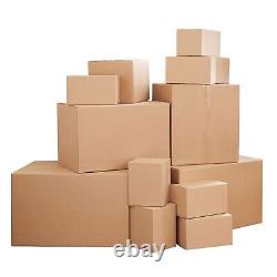 Single & Double Wall Cardboard Postal Boxes Brand New Made From Recycled Paper