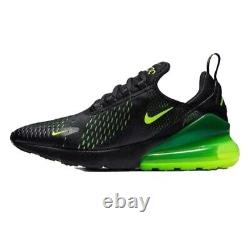 Size UK 11 Nike Air Max 270 brand new black and volt green