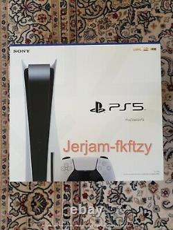 Sony PlayStation 5 Disc Console PS5 White BRAND NEW IN HAND SHIPS TODAY