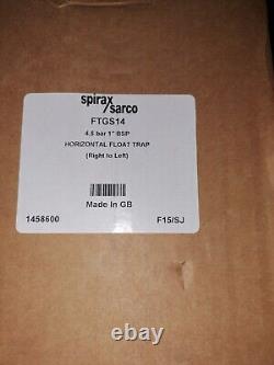 Spirax Sarco 1 Inch Steam Trap Ftgs14 Brand New