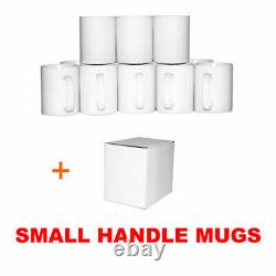 Sublimation Mug Small Handle 72 White ORCA Double Coated 11oz Mugs Heat Press