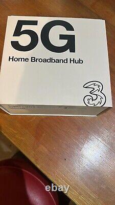 THREE Brand Home Broadband Hub Unlocked 5G WiFi Home Router White MC801A
