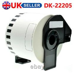 Thermal Continuous Adhesive Label Rolls Fits Brother Dk22205 Dk-22205 Printers