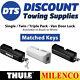 Thule Milenco High Security Van Door Locks Single, Twin Or Triple Keys Matched