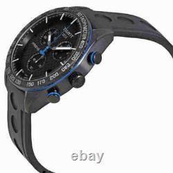 Tissot Men's PRS 516 Chronograph Black Carbon Dial Watch T1004173720100 NEW