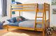 Triple Bunk Bed 3ft & 4ft Wooden Pine With Storage & Mattress Options Durleigh