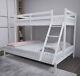 Triple Sleeper Bed Bunk Bed Pine Solid Wood Double & Single For Children Adults