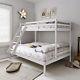 Triple Sleeper Bed, Bunk Bed In White Double & Single Kids Kent