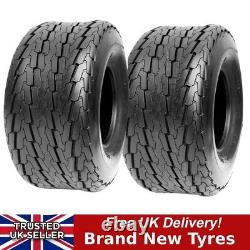 Two Brand new 20.5x8.00-10 4ply Trailer / Turf Tyres Pair of 20.5x8.0-10