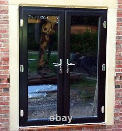 UPVC French Doors Grey (White Internal) MADE TO MEASURE BRAND NEW