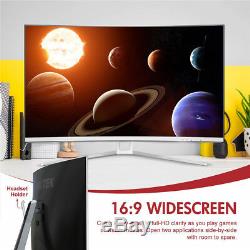 VIOTEK NB32CW 32-Inch LED Curved Monitor 75Hz 1080P Full HD Bezel-Less VA Panel