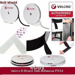 Velcro Genuine Ps14 Self Adhesive Stick Tape Hook & Loop Sticky Back Strips