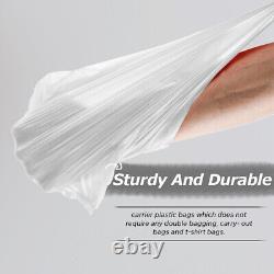 Vest Style Carrier Carry Plastic Polythene Plain Assorted Bags for Supermarket