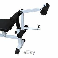 VidaXL Weight Multi Bench Universal Gym Exercise Training Fitness Station