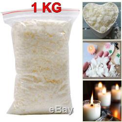 Wax Soy 1kg Soya Flakes 100 Pure clean Burning Candle Making 5kg No Soot UKES