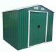 Westwood New Garden Shed Metal Apex Roof Outdoor Storage With Free Foundation