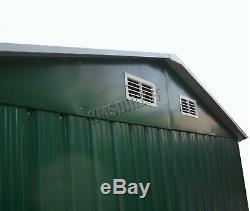WestWood New Garden Shed Metal Apex Roof Outdoor Storage With Free Foundation