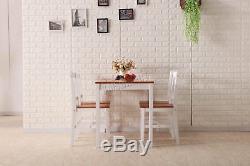 WestWood Quality Solid Wooden Dining Table and 4 Chairs Set Kitchen Home DS03
