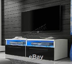 Westwood Modern LED TV Unit Stand Cabinet High Gloss Doors Matte Cabinet TVC04