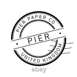 White 7 x 7 inch 185mm Premium Square White 100gsm Envelopes by Pier Paper Co