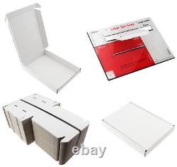 White C6 A6 Size Box Large Letter Strong Cardboard Shipping Mailing Postal Pip