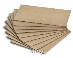 White Cardboard Corrugated Sheets Pads Divider Art Craft Board A5 A4 A3 A2 A1 A0