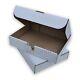 White Compact 12x9x2.5 Sturdy Postal Mailing Packaging Die-cut Cardboard Boxes
