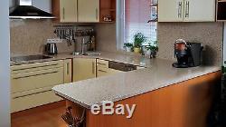 White Marble, Granite and Quartz kitchen worktops, supply and fitting Brand New