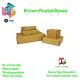 White Or Brown Shipping Cardboard Boxes Royal Mail Gift Packet Small Parcel