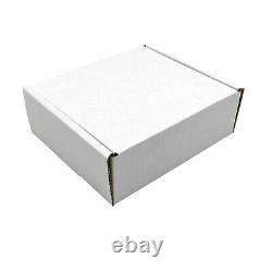White Postal Boxes Royal Mail Small Parcel Mailing Gift Packet Strong Cardboard