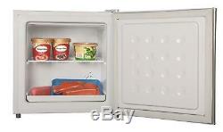 White Table Top Mini Freezer Cookology MFZ32WH New Metal Back, 32L A+ 4 Star