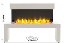Wykeham Wall Mounted Electric Fireplace 220/240Vac 50 Hz 1&2kW