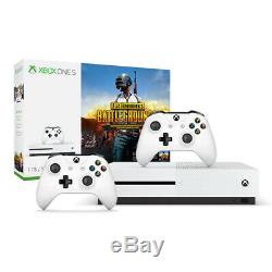 Xbox One S 1TB PUBG Console Bundle + Extra White Xbox Wireless Controller