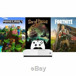 Xbox One S 1TB with Fortnite, Sea Of Thieves, Minecraft (Digital Downloads) & 1