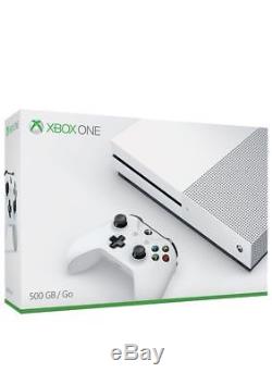 Xbox One S 500gb White Console NEW & SEALED PAL Free UK Delivery