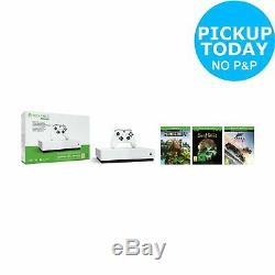 Xbox One S All Digital Edition & 3 Game Console Bundle White