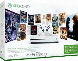Xbox One S Starter Bundle (1TB) 3 Month Xbox Live and Game Pass