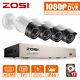 Zosi 1080p 4ch Dvr 4x3000tvl Cctv Camera Outdoor Home Security System 1tb Hdd