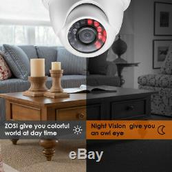 ZOSI CCTV Camera 1080N 8CH 1TB DVR Recorder 3000TVL Home Security Camera System