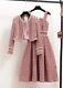 Zcrave Danete Dress And Jacket Set Pink Sz Small Brand New